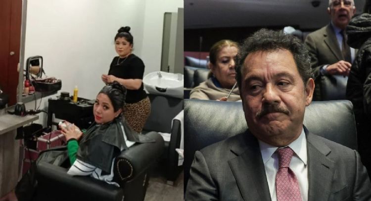 Salón de belleza en el Senado queda cerrado definitivamente: Mier