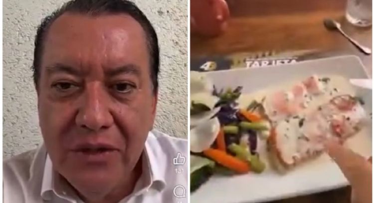 Cierran comedor de la UAGro mientras rector reclama porción pequeña de salmón en restaurante (Video)