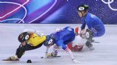 Foto ilustrativa de la nota titulada: Kamila Sellier sufre cortada facial en patinaje de velocidad en los Juegos Olímpicos de Invierno (Video)