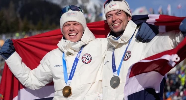 Noruega rompe récord al ganar 17 medallas de oro en unos mismos Juegos Olímpicos de Invierno
