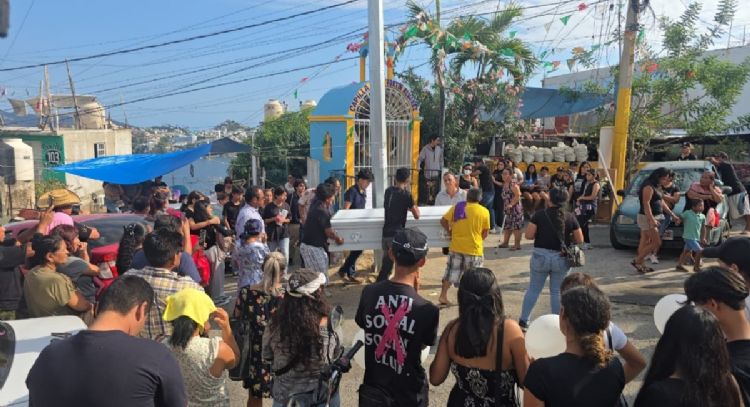 Despiden a Melany Gissel, la estudiante del Cobach asesinada en Acapulco