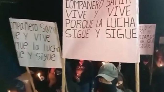 EZLN realiza protestas a siete años del asesinato impune del defensor Samir Flores