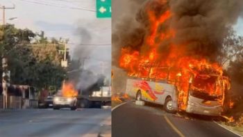 Gobernador de Jalisco informa que narcobloqueos se trasladan a otras entidades vecinas