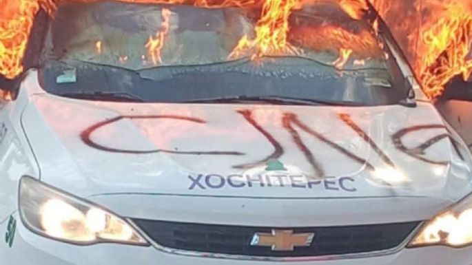 Hombres incendian OXXO y vehículos en Jiutepec, Temixco, Yecapixtla y Miacatlán