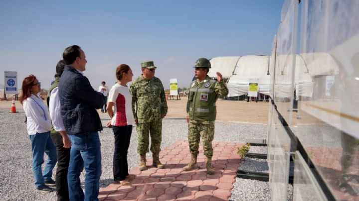 Despliegan operativo preventivo en Coahuila; militares y elementos estatales vigilan por aire y tierra