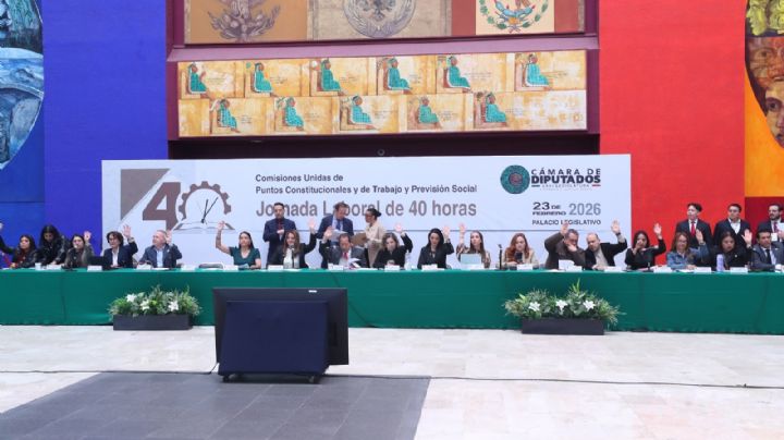 Reforma que reduce jornada laboral avanza en comisiones de la Cámara de Diputados