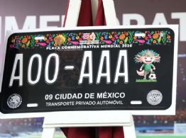 CDMX venderá 60 mil placas conmemorativas del Mundial; esto costarán