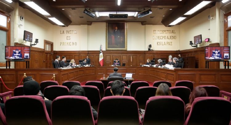 SCJN guarda un minuto de silencio por las fuerzas armadas caídas durante enfrentamientos con el CJNG