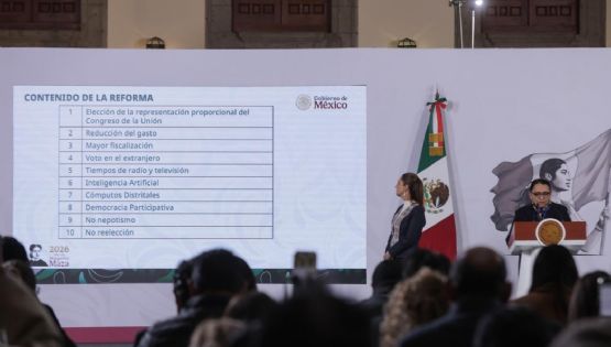 Sheinbaum presenta iniciativa de reforma electoral con 10 puntos clave; el fuero no se toca