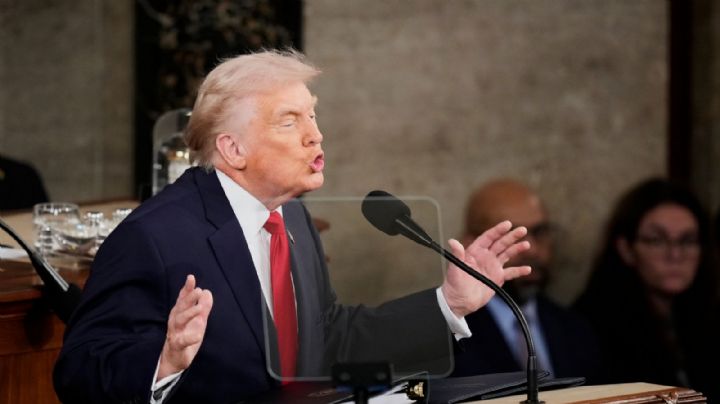 Trump hizo campaña en lugar de informe: analistas