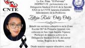 Foto ilustrativa de la nota titulada: Investigan como feminicidio el asesinato de la maestra Zeltzin Rubí en Oaxaca