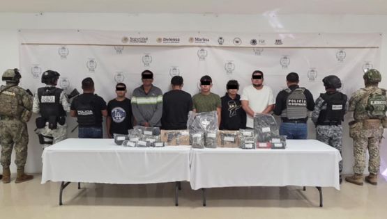 Van siete detenidos por quema de vehículos en Playa del Carmen tras muerte de "El Mencho"