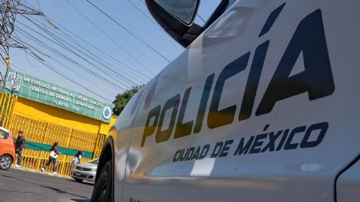 Pánico y movilización policiaca en CCH Sur tras amenaza en redes