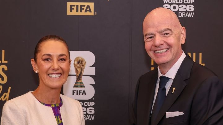 Infantino reafirma "plena confianza" a Sheinbaum y México como sede del Mundial