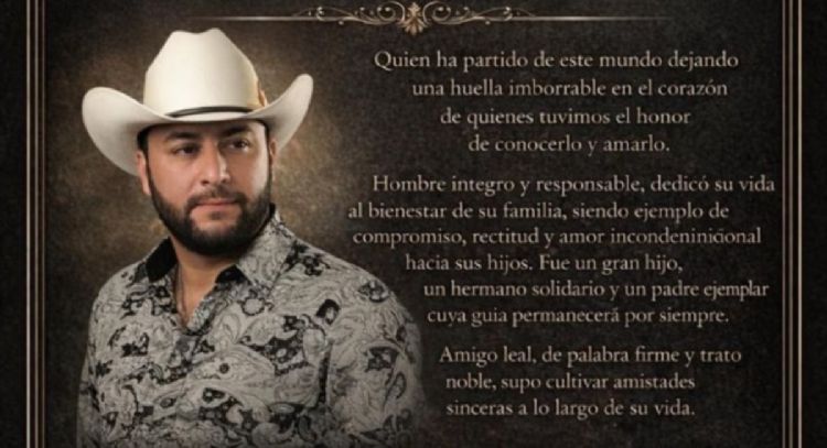 Asesinan a Julio César Beltrán, acordeonista del Grupo Arraigado, en pleno centro de Culiacán