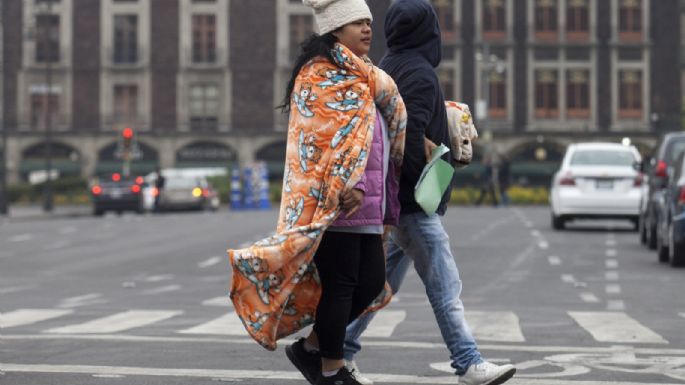 Vientos y frío activan alertas para la tarde de este viernes y la madrugada del sábado en la CDMX
