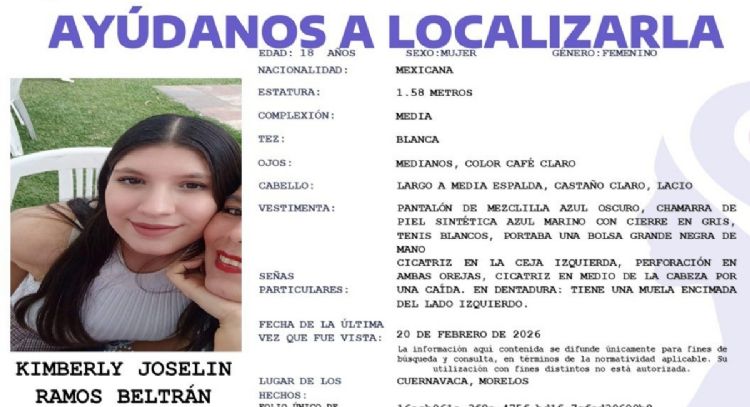 Detienen a estudiante de la UAEM que estaría relacionado con desaparición de alumna