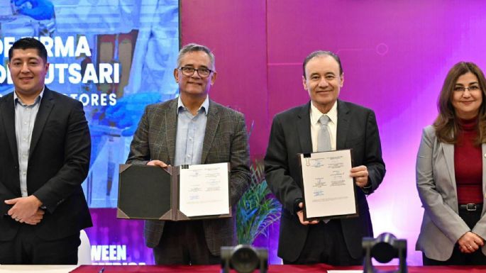 Gobernador Durazo concreta acuerdos para el Centro de Semiconductores Kutsari