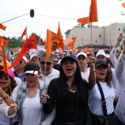 Sindicalizados del Metro protestan por falta de presupuesto para mantenimiento