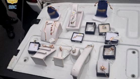 Asaltan dos joyerías en la Cuauhtémoc con diferencia de una hora