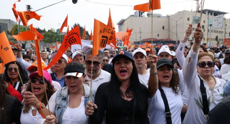 Sindicalizados del Metro protestan por falta de presupuesto para mantenimiento