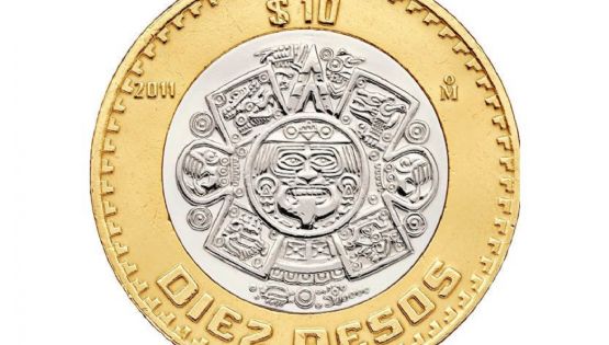 Hacienda cambiará la aleación con la que fabrica las monedas de 10 pesos