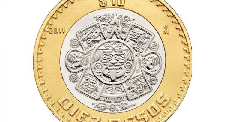 Hacienda cambiará la aleación con la que fabrica las monedas de 10 pesos