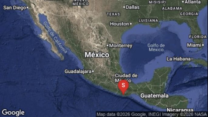Sismo de 5.7 en Puerto Escondido activa la alerta sísmica en CDMX