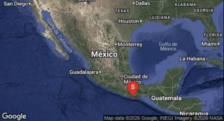 Sismo de 5.7 en Puerto Escondido activa la alerta sísmica en CDMX