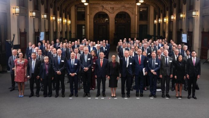 Sheinbaum recibe a delegación empresarial de Dinamarca, Finlandia, Noruega y Suecia