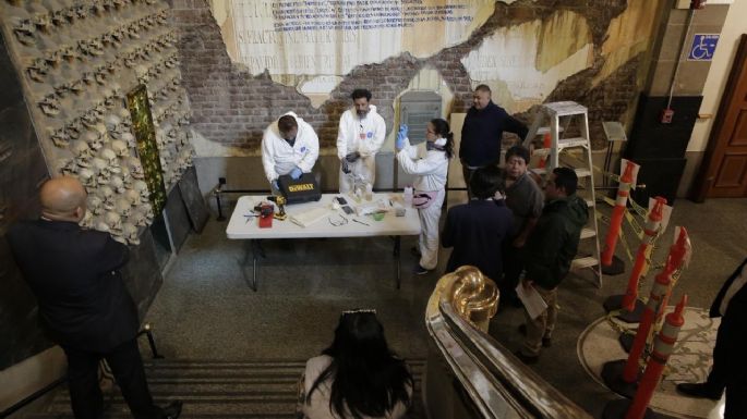 Mural de Rafael Cauduro quedó restaurado en la SCJN