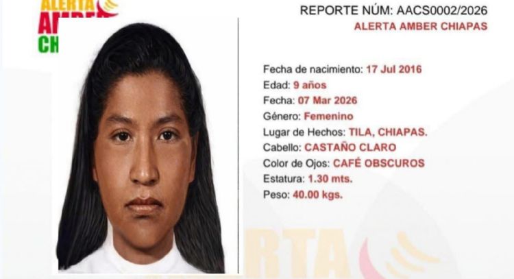 Desaparición de niña chol enciende alertas en Chiapas; suman 23 menores desaparecidos en dos meses