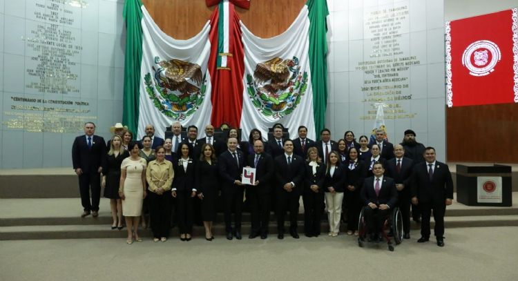 Recibe Congreso de Tamaulipas Cuarto Informe del gobernador Américo Villarreal