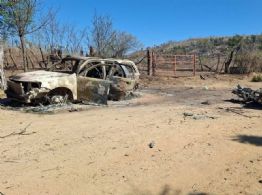 Ataque con drones deja un muerto y dos vehículos calcinados en Culiacán