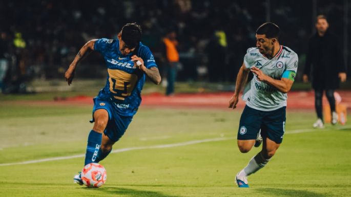 Pumas y Cruz Azul reparten puntos tras empatar 2-2 (Videos)