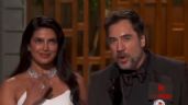 Foto ilustrativa de la nota titulada: “No a la guerra y Palestina libre”: Javier Bardem durante los Oscar (Video)
