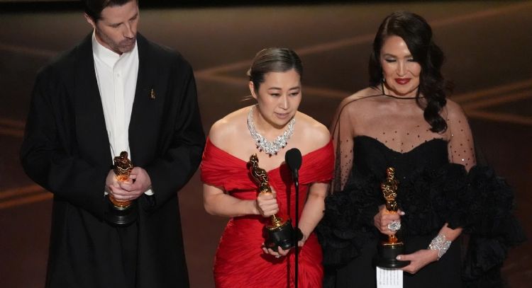 "Las guerreras K-pop" gana el Oscar a la mejor película de animación