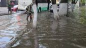 Foto ilustrativa de la nota titulada: Lluvias atípicas causan 17 encharcamientos en 10 demarcaciones de la CDMX