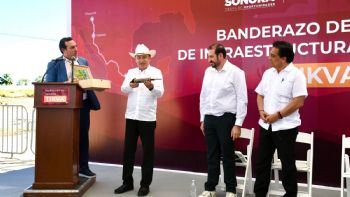 Durazo arranca obra de conectividad digital binacional con inversión de mil 250 millones