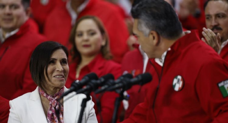 “Alito” Moreno presenta a los “Defensores de México”, coordinados por Rosario Robles