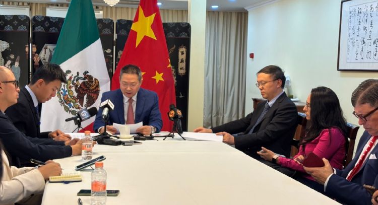 China apostará por comercio con México, una ancla para los dos países: Embajador Daojiang