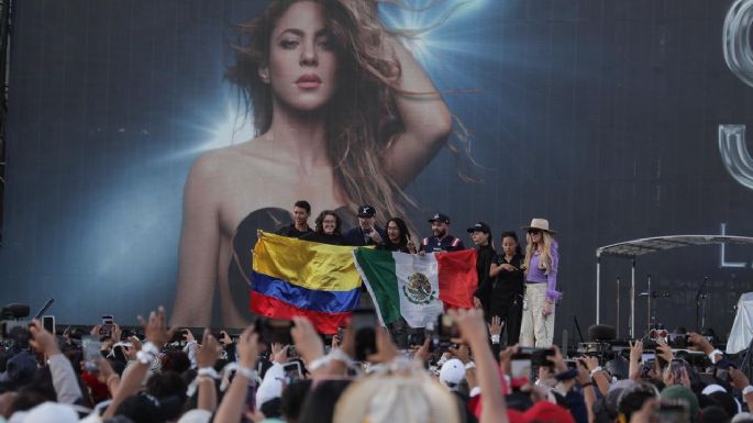 Shakira rompe récord de asistencia en el Zócalo (Fotogalería)