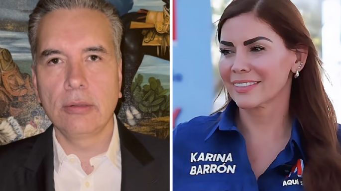 Senador de Morena acusa de “montaje burdo” a Karina Barrón, funcionaria de Monterrey