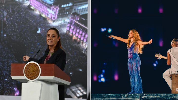 El concierto de Shakira en el zócalo muestra que “México está bien”: Sheinbaum
