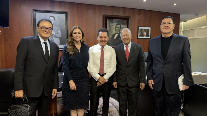 Tras reclamos por consulta de revocación en "Plan B", Mier se reúne con cúpula del PT en el Senado