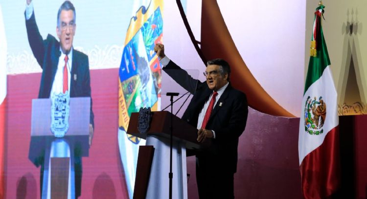 En su Cuarto Informe, el gobernador Américo Villarreal exhortó a evitar la reacción de