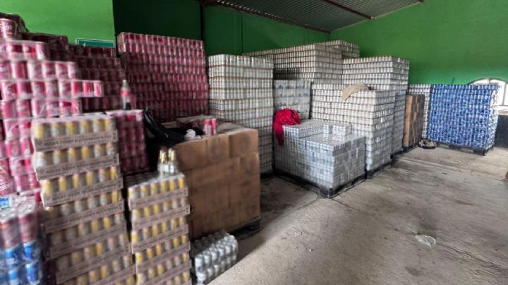 Decomisan en Guanajuato más de 170 mil latas de cerveza con valor aproximado de 3.3 mdp