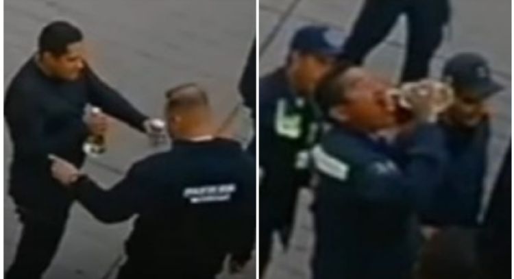 "Brindis" de agentes en la corporación ocurrió fuera de servicio: Policía Vial de Zacatecas