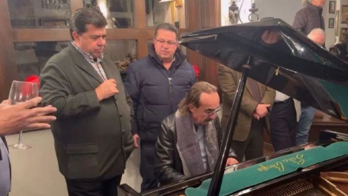 El diputado Pedro Haces organiza lujosa fiesta privada con concierto de Raúl Di Blasio (Video)