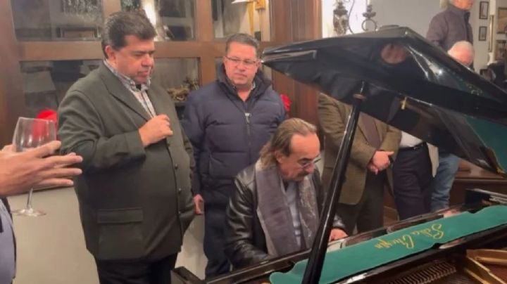 El diputado Pedro Haces organiza lujosa fiesta privada con concierto de Raúl Di Blasio (Video)